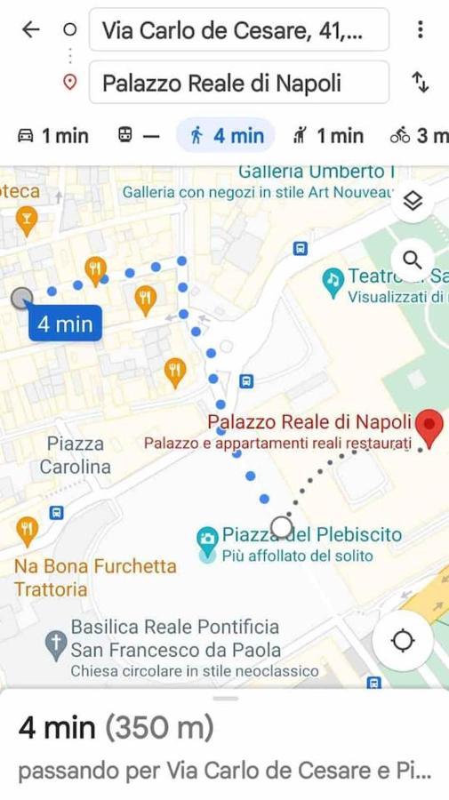Traversa Toledo, Intero Appartamento Al Plebiscito Nápoles Exterior foto